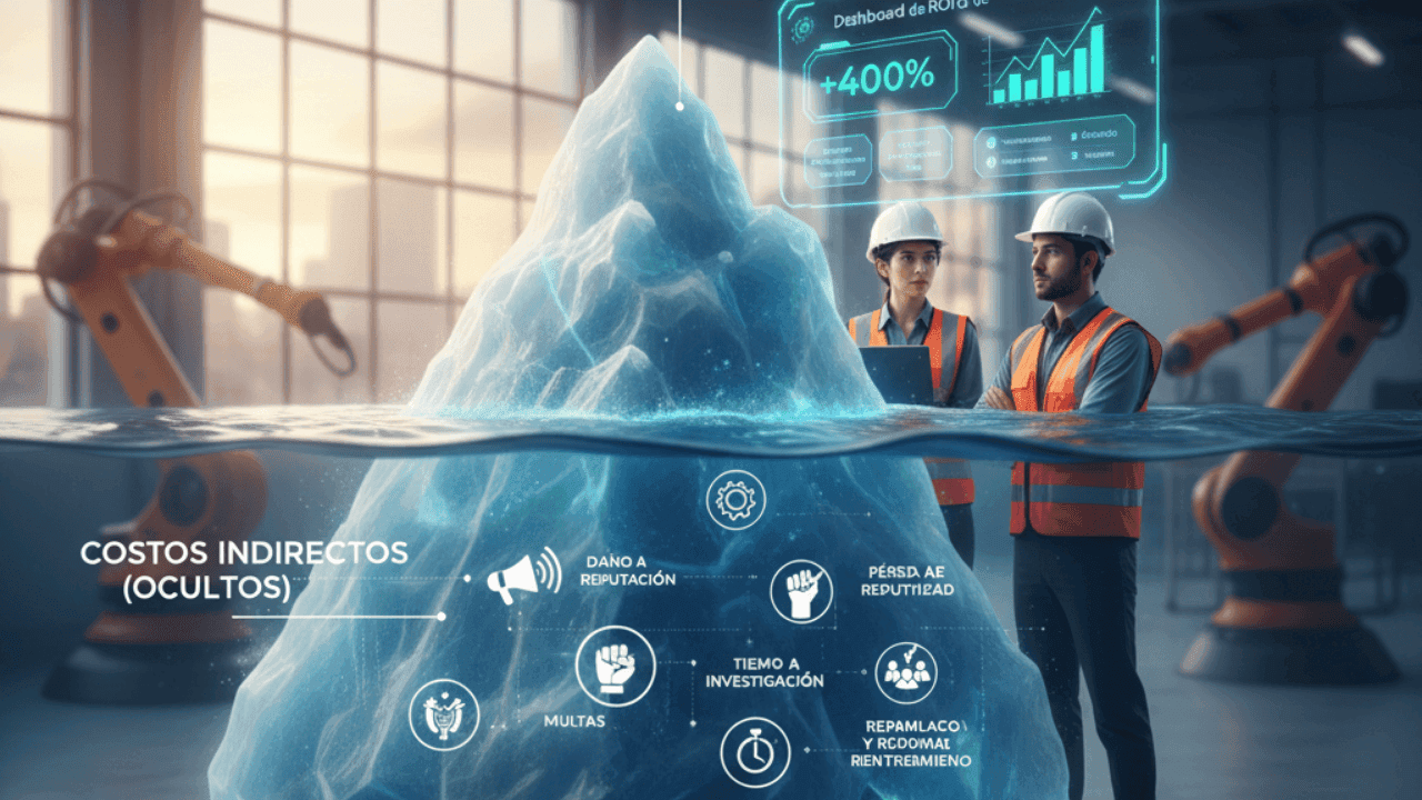 Imagen de portada para ¿Cuánto le cuesta a una empresa un accidente de trabajo? Cálculo del ROI de un SaaS de SST