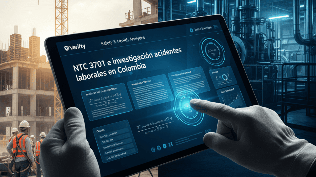 Imagen de portada para NTC 3701 e investigación de accidentes laborales en Colombia
